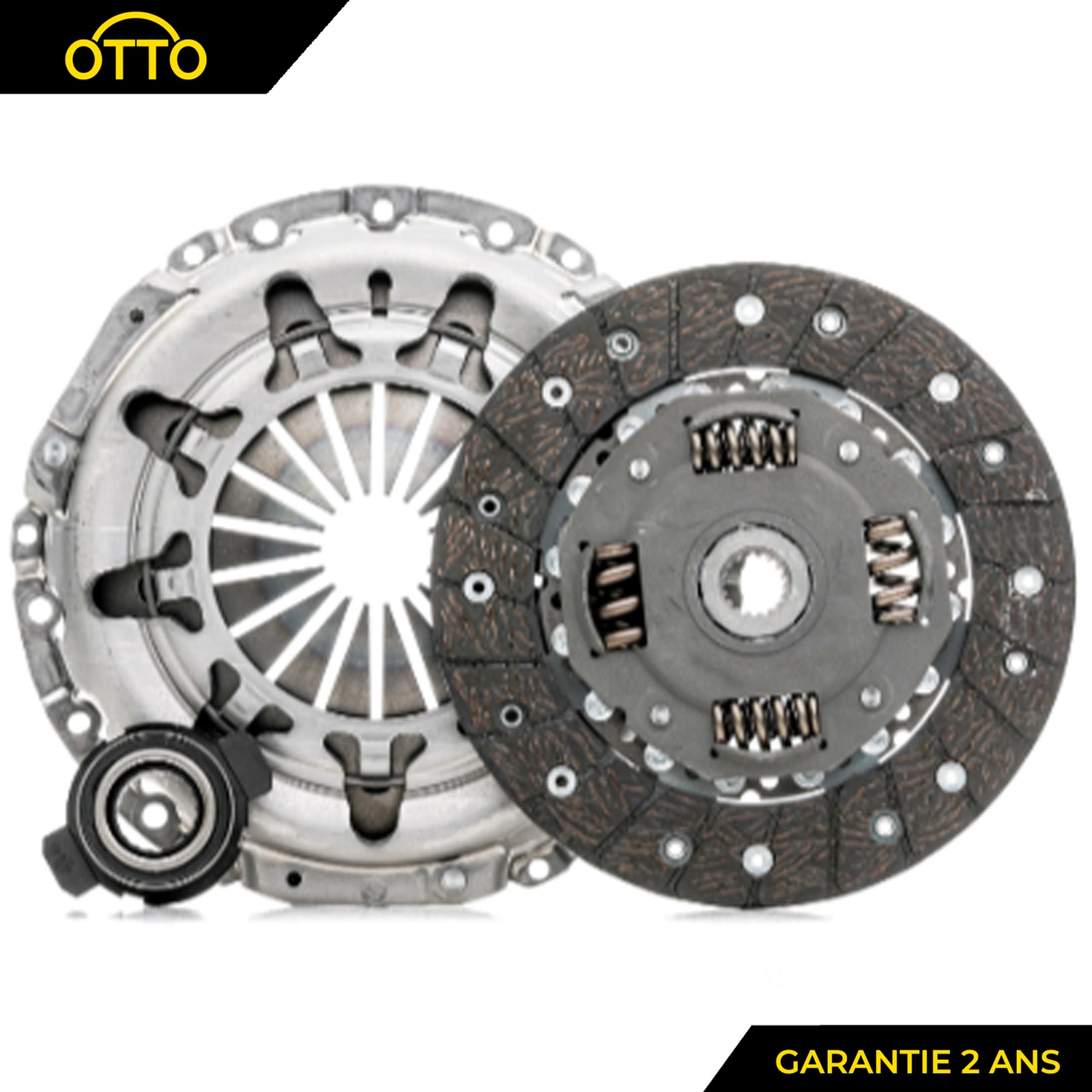 Kit d'embrayage complet 1.9D avec butée pour Citroën Berlingo et Partner 2050W7