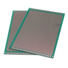 2 PCS Single Sided Universal Printed Circuit Board PCB DIY Soldering 15x20cm