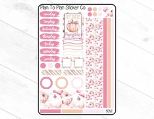 5052~~ Hey There Pumpkin Journaling Kit Planner Stickers.