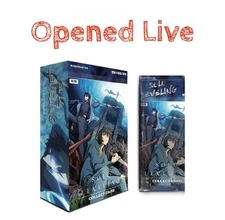 (Opened Live) Solo Leveling Card Game Booster Box Mapniverse SL1E [Korean]