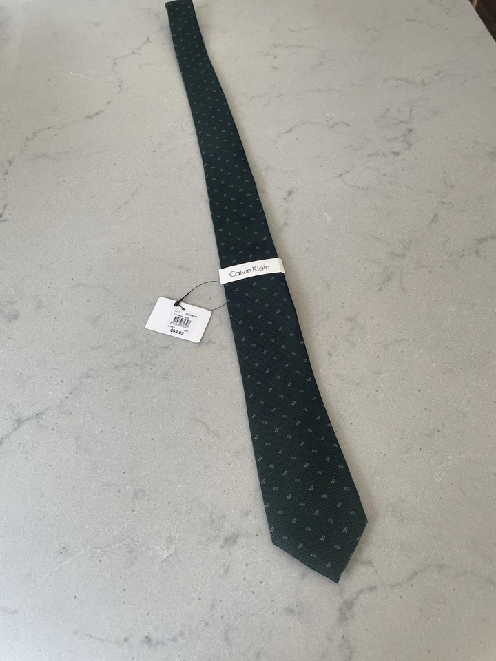 Corbata de hombre Calvin Klein SEDA - Nueva con etiqueta Foto 2 de 4