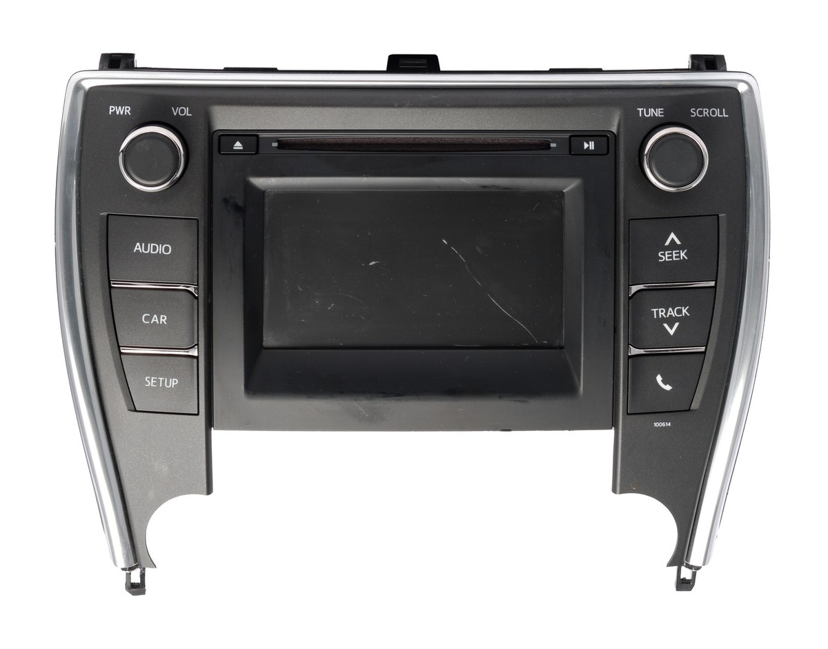 2016-2017 Toyota Camry Radio Receiver Display Screen 100614 (86140