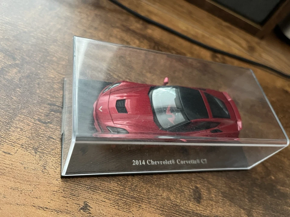 Spark 1/43 Chevrolet Corvette C7 2014 Red  S2974 Minimax - Image 2 of 2