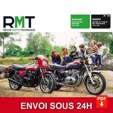 RMT 42 Kawasaki Z400 Z500 GPZ550 Suzuki GS850/1000/1100 Revue Moto Technique USB