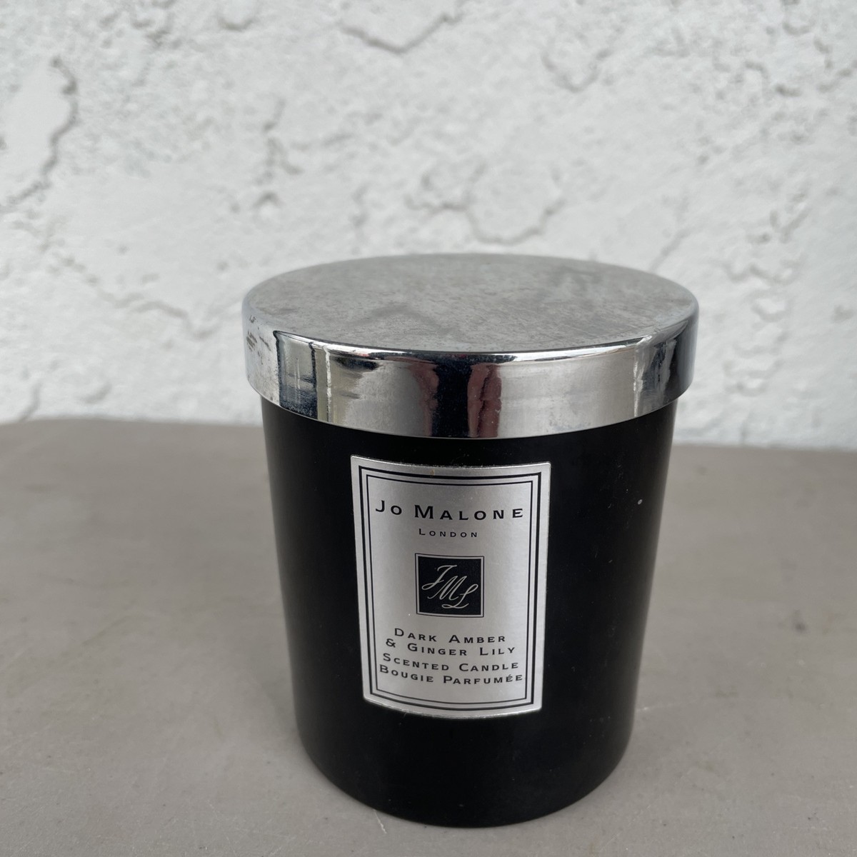 Jo Malone DARK AMBER GINGER LILY Scented Candle Height