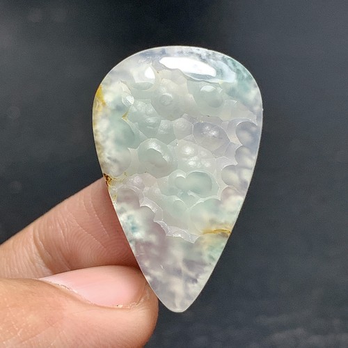 Botryoidal Chalcedony Cabochon 31x20x4.5mm High Quality 19.5 ct - Picture 3 of 6