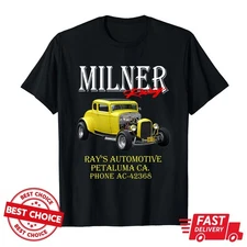 Milner's '32 Deuce Coupe American Graffiti RACING Unisex t-shirt S-5XL Q4791