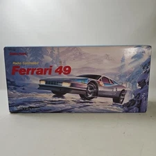 Radio Shack Ferrari F40 Turbo Silver Radio Controlled 60-4034 Untested NICE