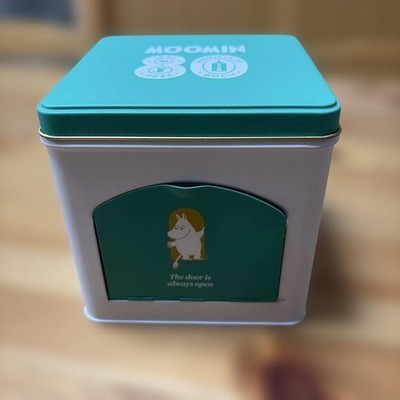 Moomin 80th anniversary design door can Merry chocolate only