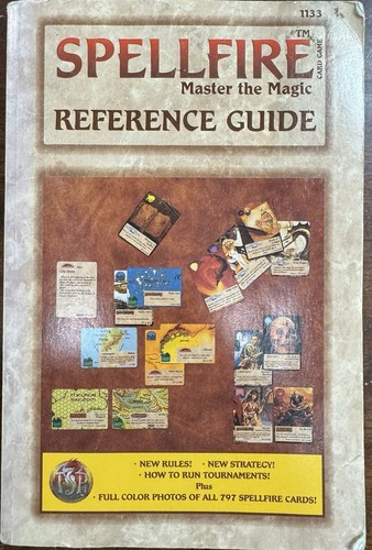 SPELLFIRE master the magic CARDS AND REFERNECE GUIDE - Picture 1 of 7