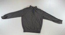peter millar Crown 1/4 zip Pullover Sweater Men  s Small Gray Golf Sports