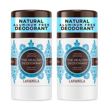 Lavanila Vanilla Coconut Deodorant for Women 2-Pack 2 Oz Each - Natural Alumi...