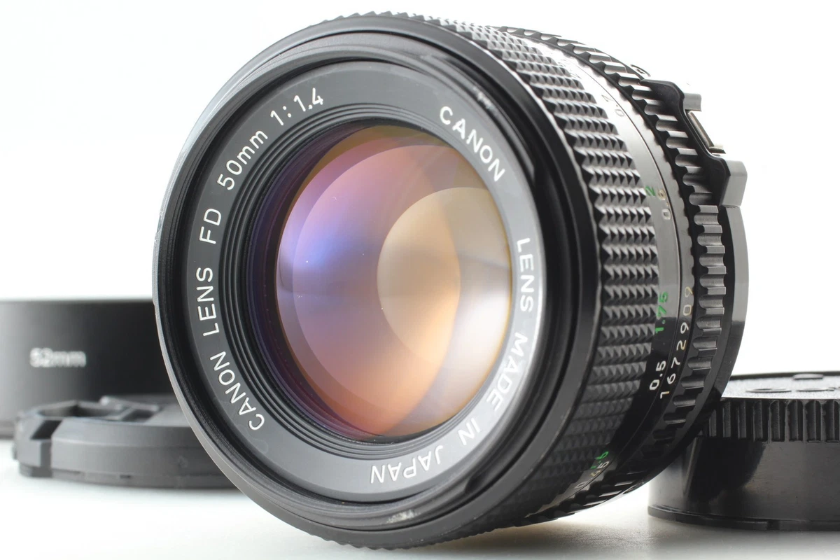 Canon FD 50mm f/1.4 Camera Lenses for sale | eBay