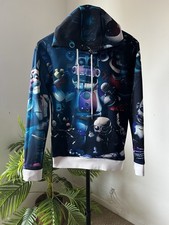 Sudadera con capucha con estampado integral Five Nights at Freddy's (FNAF) - Talla S - Poco uso