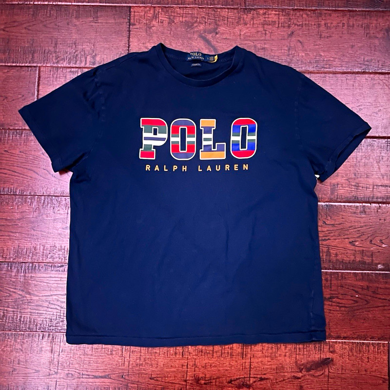 Polo Ralph Lauren Classic Fit Graphic Logo Crew Neck Short Sleeve Tee Men’s L