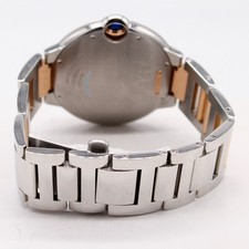 Cartier Ballon Bleu 42mm 18k Rose Gold and Steel W2BB0004 3896 Bracelet Auto 7