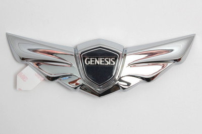 Mobis Genuine Part Genesis Sedan Hood Top Wing Emblem