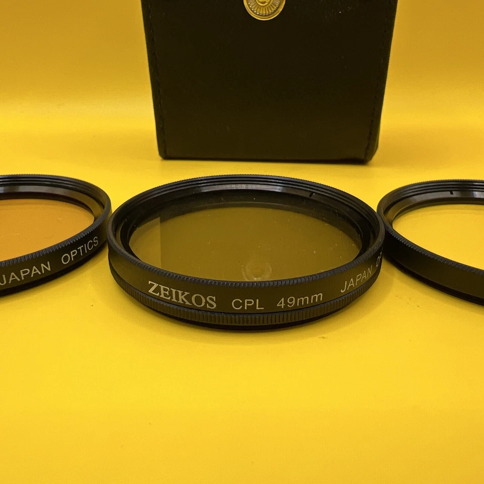 ZEIKOS 49mm Circular Polarized CPL + FLD + UV FILTER Kit Set with Case - Image 3 of 4