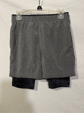 MTA Sports Boys Athletic Shorts Size Medium 8 Gray in Color