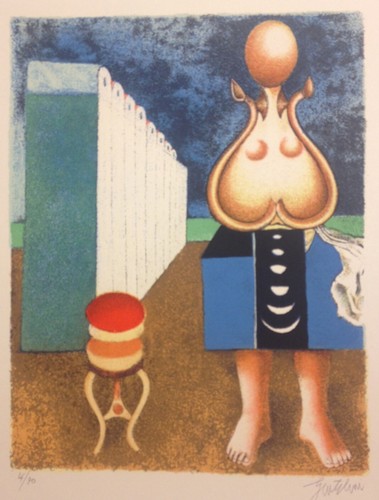 Franco GENTILINI Signed Lithograph Perfect Numbered! - no guttuso cassette - Picture 3 of 5