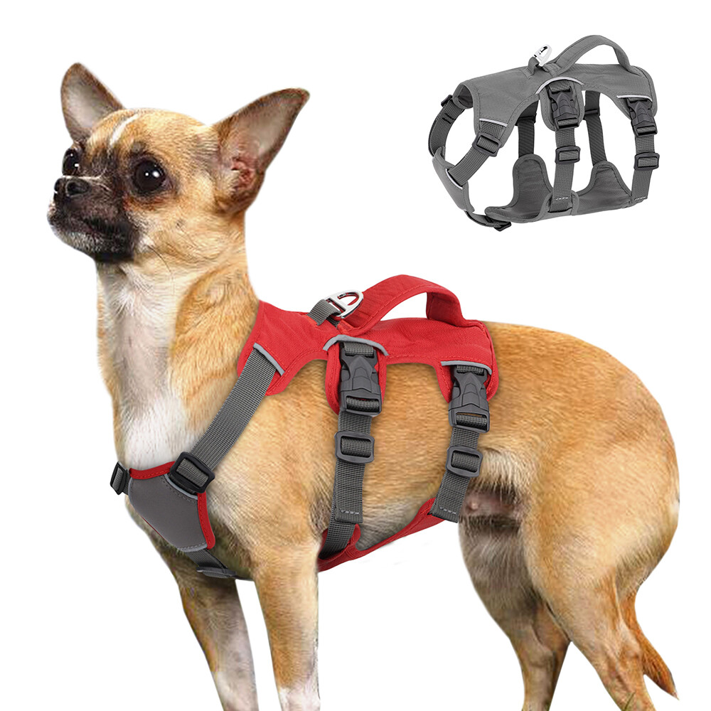 Reflective Escape Proof Dog Harness No Pull with Handle Waterproof  Adjustable