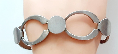 FRIEDRICH SPEIDEL ° SILBER DESIGN ARMBAND ° 835 / 000 ° Modernist °1970er Jahre