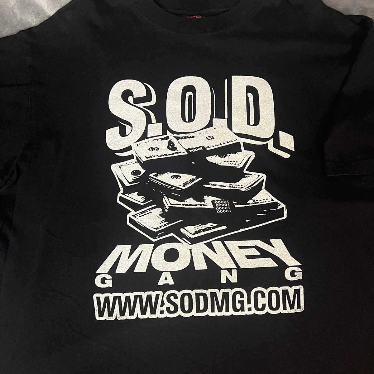 VINTAGE Soulja Boy SODMG Shirt Adult 2XL XXL Black Pretty Boy