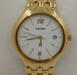 Authentic Racer Vintage NOS 90'S. Gold Plated 5 Microns