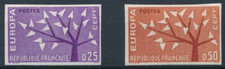 France #YT1358a-YT1359a MNH 1962 Europa CEPT Tree [1045-1046]