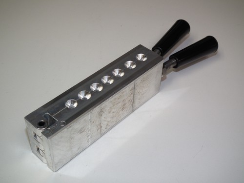 Freshwater Bullhead Barbed jig mold 1/16 - 1/2oz CNC Aluminum - Picture 6 of 6