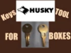 HUSKY 700-710 SET OF 2 KEYS HUSKY TOOLBOX TOOL CHEST CABINET FREE SHIPPING