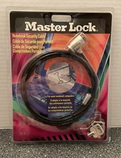 MASTER LOCK Notebook Security Cable 64032 Laptop Lock Sealed New Universal