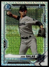 2021 Bowman Jose Salas Chrome Prospects Mojo Refractor #BCP-110