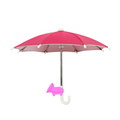 Mini support de téléphone portable parasol parapluie soleil tasse d'aspiration portable joli décor - Photo 29 sur 44