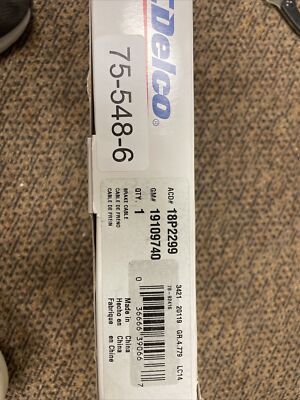 OEM Brake Parts ACDelco Professional 18P2299 Rear Parking Brake Cable Assembly - OEM Replacement Cable Professional Brake Parts