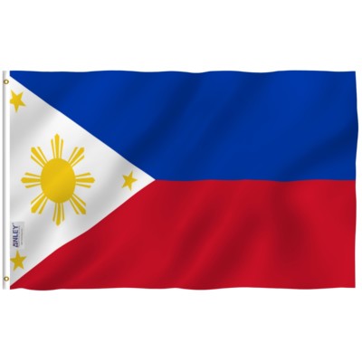 Anley Fly Breeze 3x5 Foot Philippines Flag - Filipino Philippine National Flags