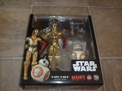 MAFEX No.029 Star Wars C-3PO & BB-8 Figure 100% Authentic US 