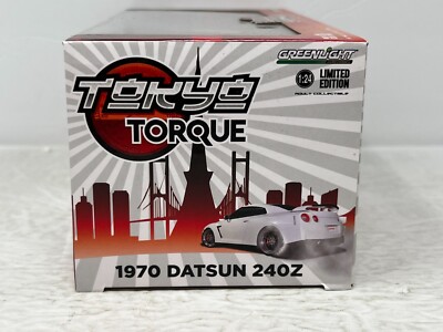 Greenlight Tokyo Torque 1970 Datsun 240Z GREEN MACHINE 1:24