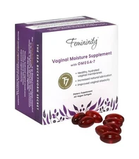 sibu Restore Femininity - Natural Omega-7 Feminine Moisture Supplement, 60 ct