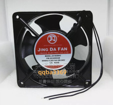 for JING DA Fan JD12038AC JD12038A2B 220/240V AC 0.10/0.14A 12cm 12038 2pin 9