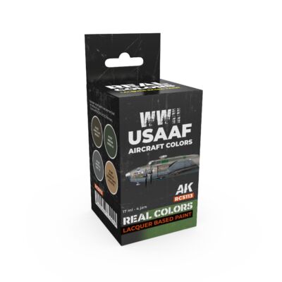 AK Interactive RCS113 - WWII USAAF Aircraft Colors SET - Neu