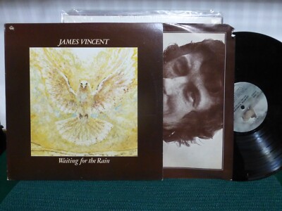 JAMES VINCENT WAITING FOR THE RAIN JAZZ/ ROCK FUSION. NM.    LP