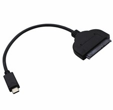 3.1 Type C to SATA III HDD SSD 2.5" Hard Drive Adapter Cable 22-Pin