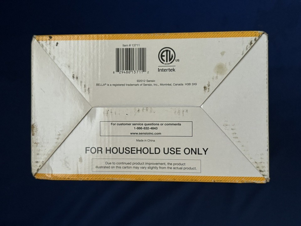 Bella Counter Top Series One Scoop One Cup Coffee Maker (13711) w/ Mug