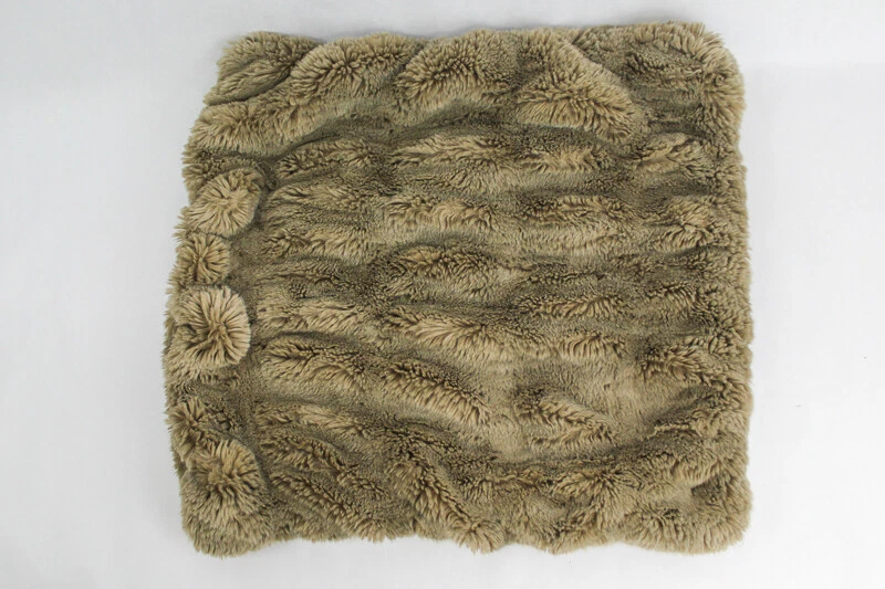 Faux fur best sale pillow sham