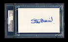 STAN MUSIAL SIGNED MINT INDEX CARD PSA/DNA HOF AUTOGRAPHED ST LOUIS CARDINALS