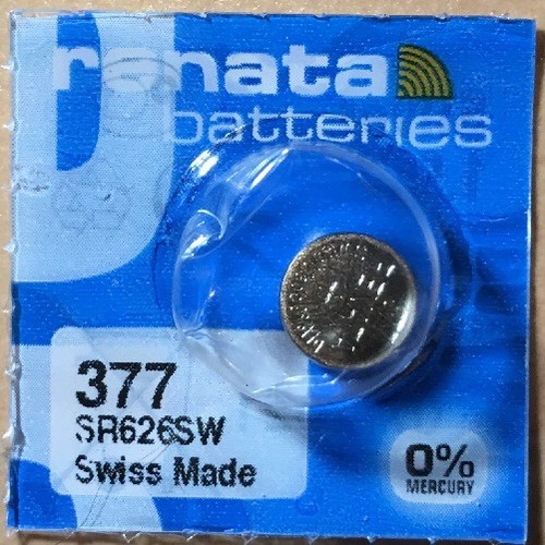 1 - Renata 377 Battery SR626SW Silver Oxide. Authorized Seller. Exp 01/2023  785618314830 | eBay