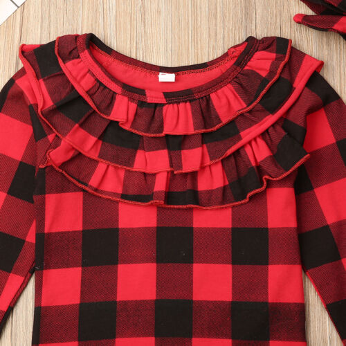 Kleinkind Kinder Baby Mädchen Outfits Kleidung T-Shirt Oberteile + Kleid/Shorts/Rock 3-teiliges Set - Bild 8 von 10