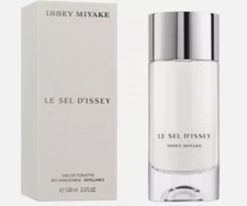 Issey Miyake Le Sel D'issey 3.3 oz. EDT Refillable Spray for Men. New Sealed Box