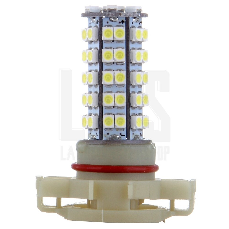2x 5202 H16 PS24W Epistar 68 SMD 3528 Chip Xenon White Fog Light LED ...